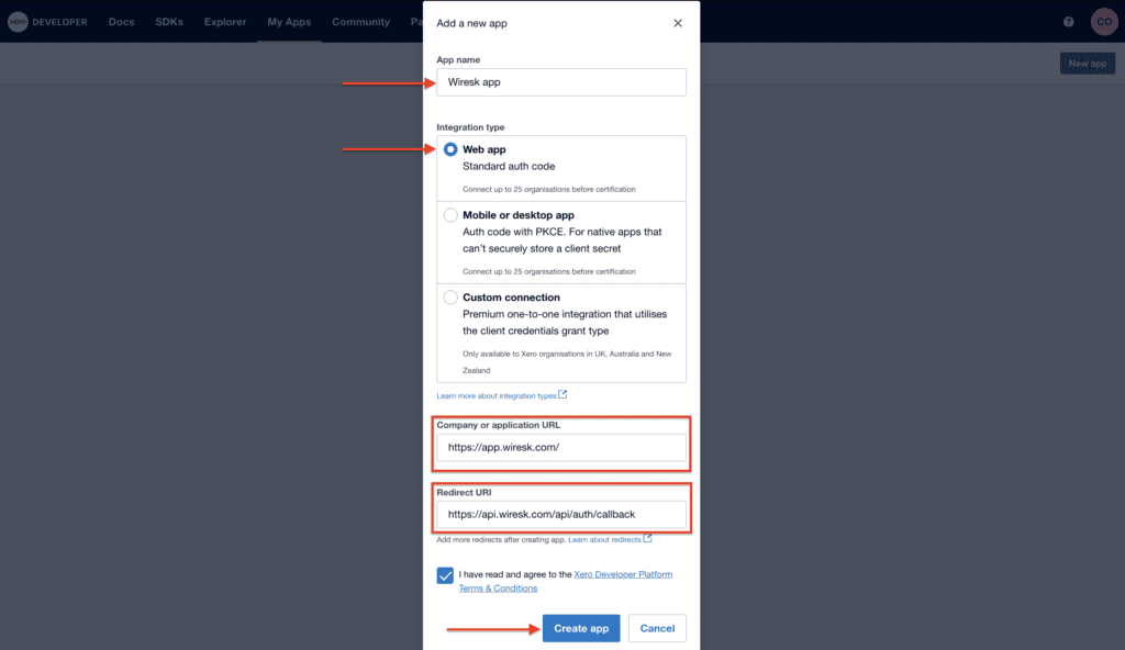 Screenshot 2025 02 20 at 9.25.59 in the morning Xero Connection and Settings (updating)