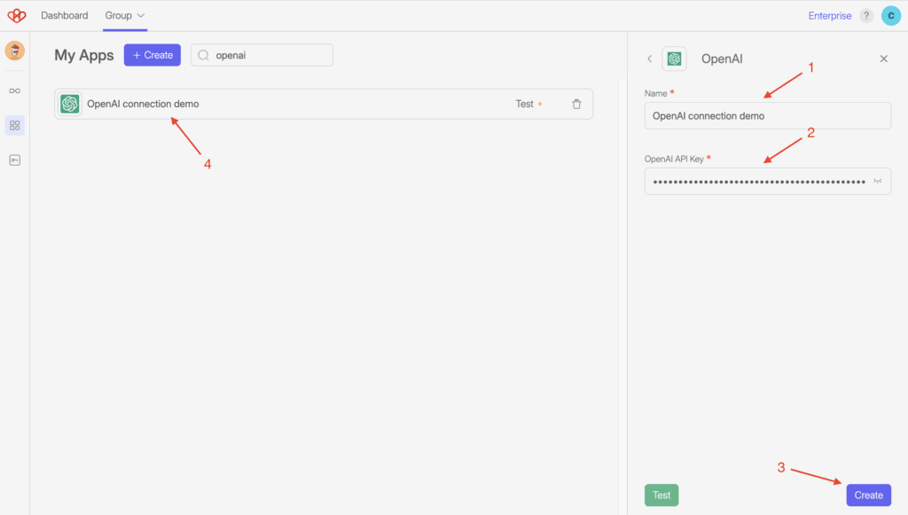 Wiresk 2025 06 09 at 11.49.24 OpenAI - Connection