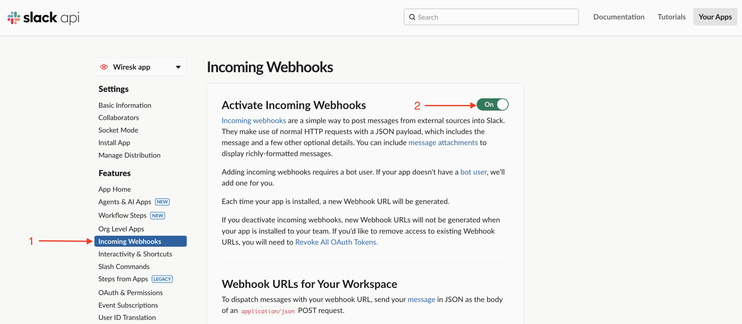 Slack - Create a connection 15 Wiresk 2025 04 30 at 17.45.09 scaled Slack - Create a connection