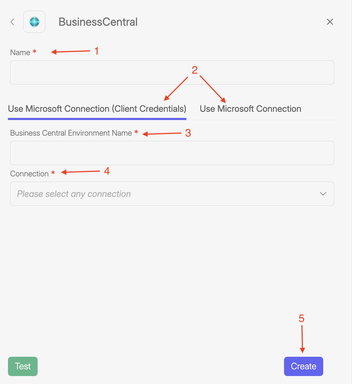 Wiresk 2025 12 01 at 11.57.58 Business Central - Connection